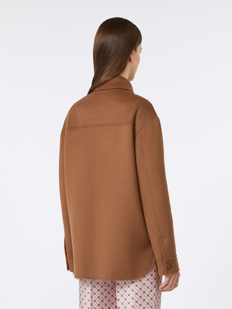 Extra Wool, Cashmere & Silk Broadcloth Jacket