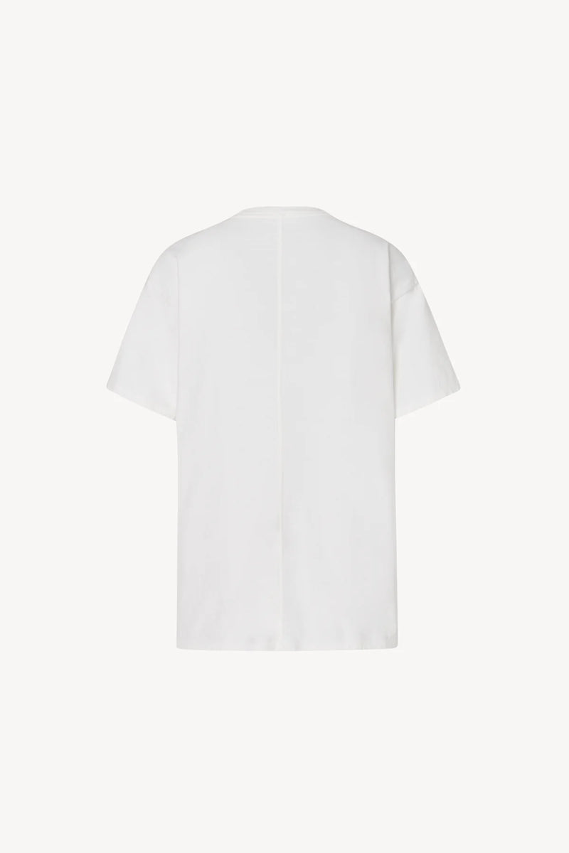 Ash Cotton and Silk T-Shirt