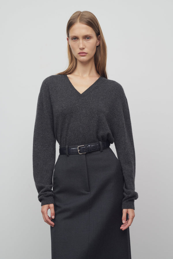 Isaora Cashmere V-Neck Sweater