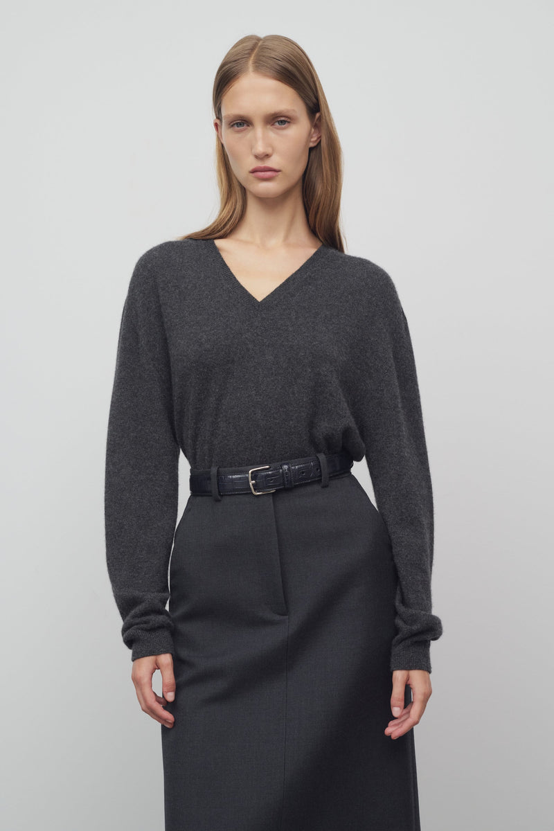 Isaora Cashmere V-Neck Sweater