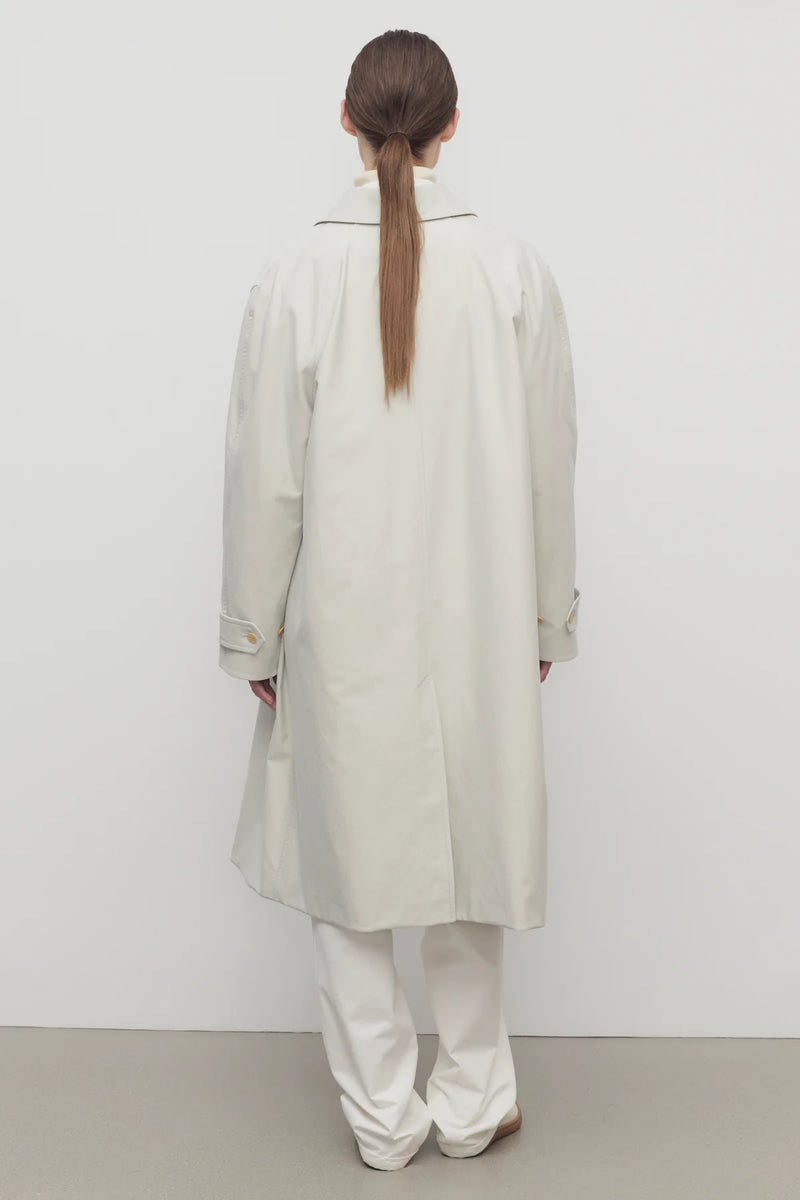 Pluma Cotton-Blend Trench Coat