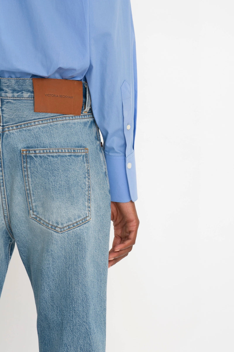 Cropped Long Sleeve Shirt