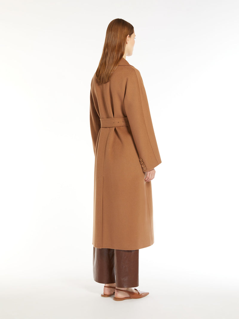 Eric Double Breasted Wool Belted Coat