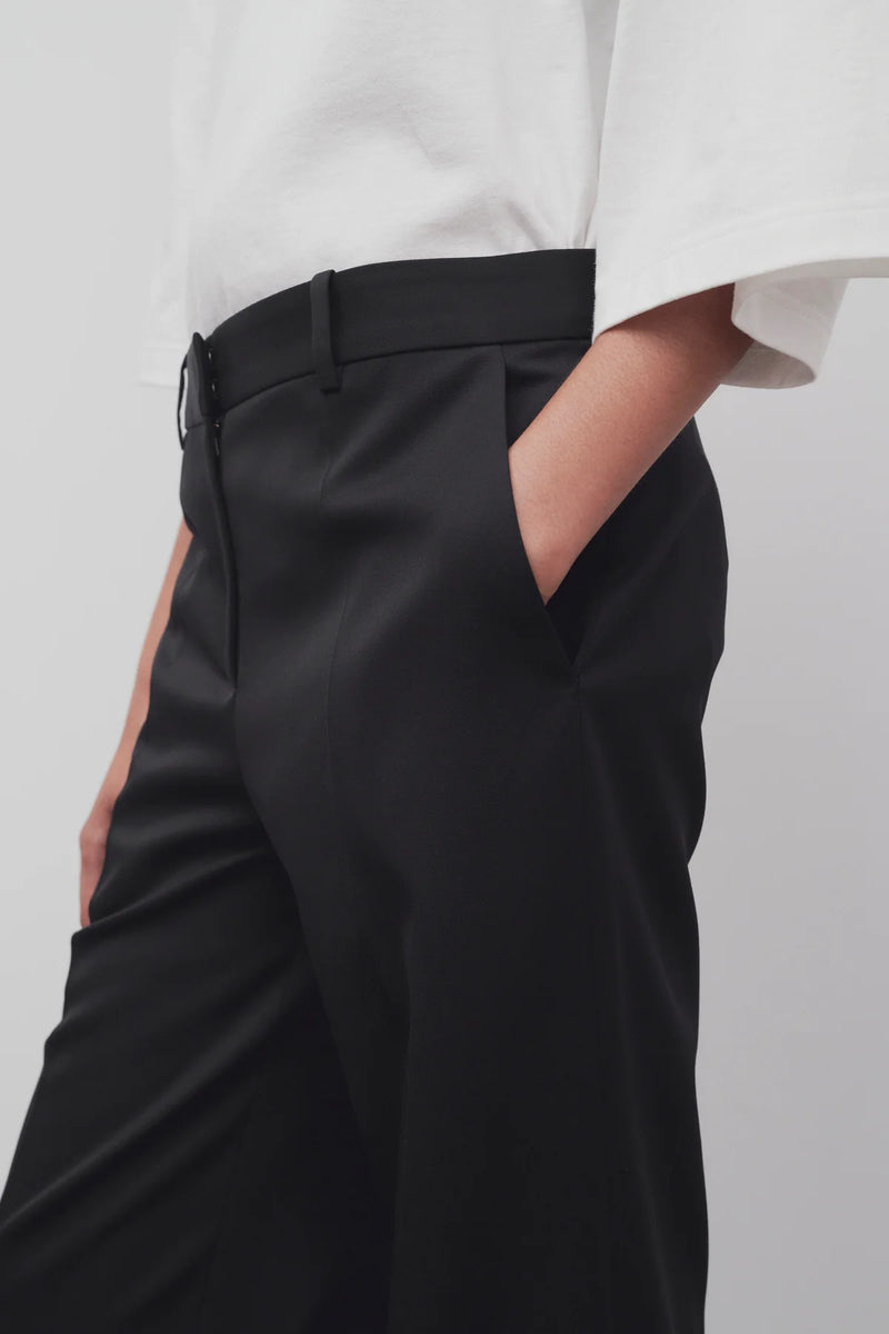 Encore Wide-Leg Wool Trousers