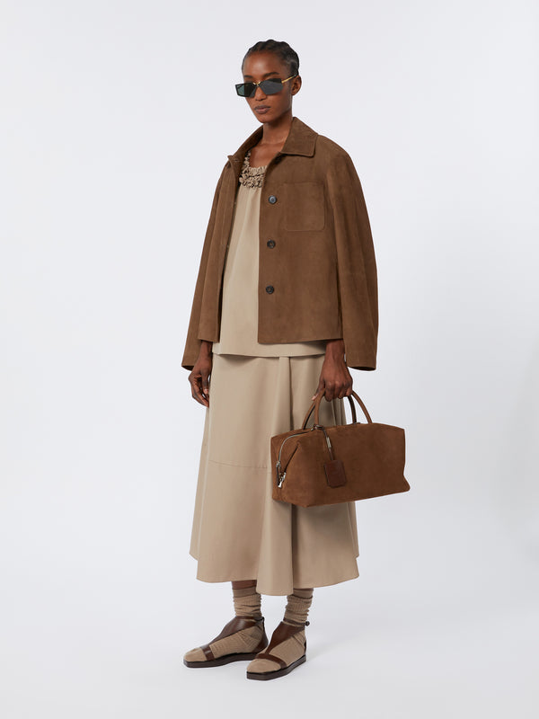 Cloe Suede Overshirt