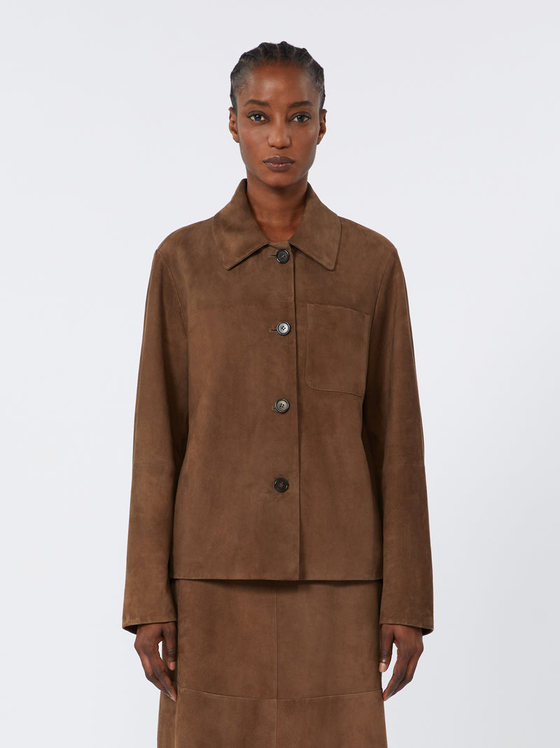 Cloe Suede Overshirt