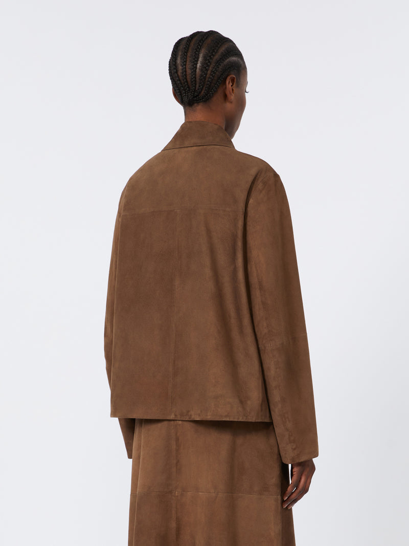 Cloe Suede Overshirt