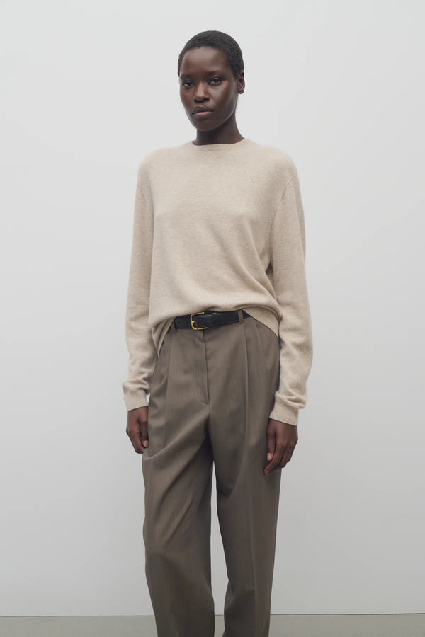 Kisaora Cashmere Crewneck Sweater