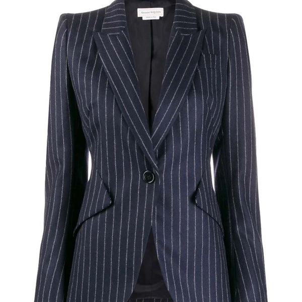 VIP【送料関税込】alexandermcqueen PINSTRIPE SINGLE JACKET PO ALEXANDER MCQUEEN JACKET – Belinda International