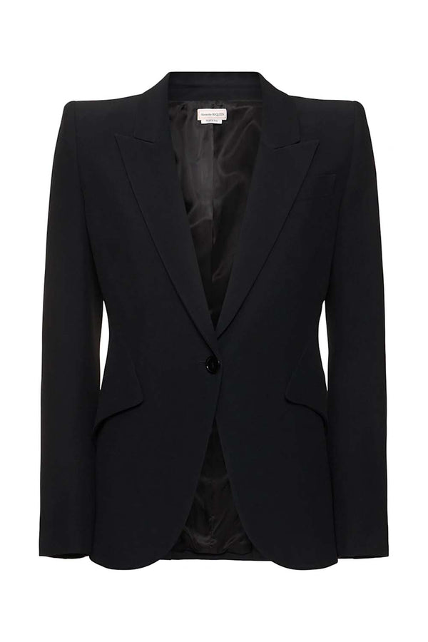Single Breasted Fitted Blazer