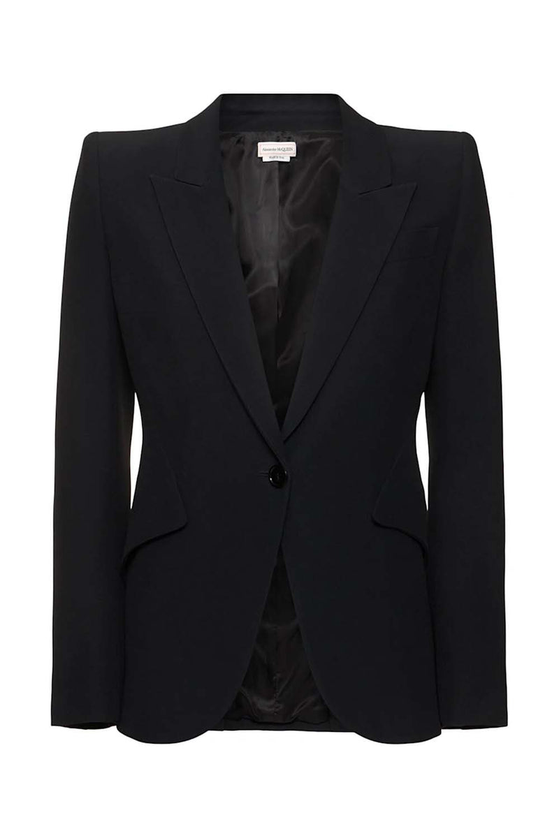 Single Breasted Fitted Blazer