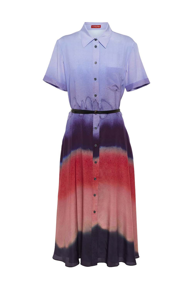 Kiera Ombre Shirtdress