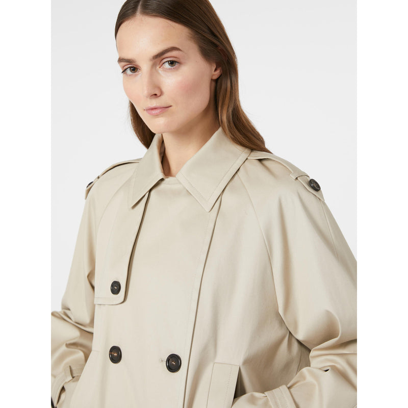 Angio Short Trench Coat