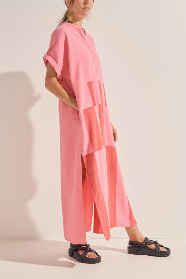 Casto Broken Stripe Caftan