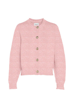 Chunky Gold-buttoned Cashmere Cardigan