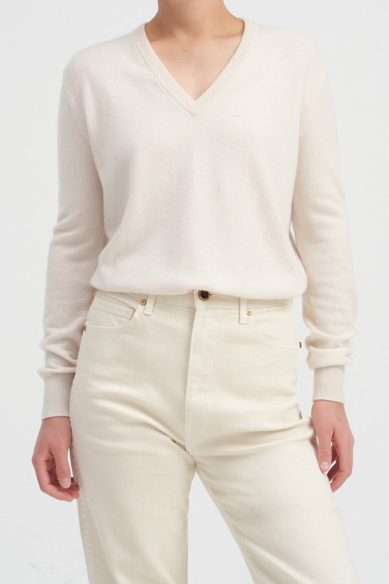 Berlin V-Neck Cashmere Sweater