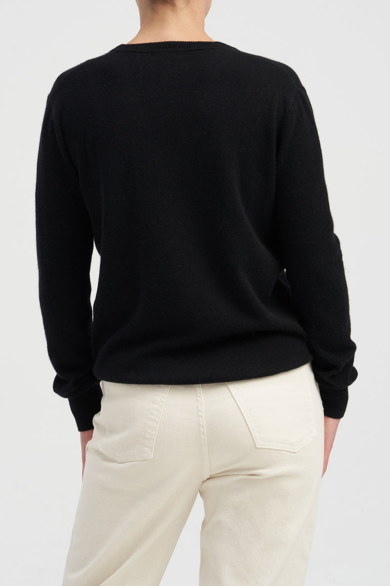 Berlin V-Neck Cashmere Sweater