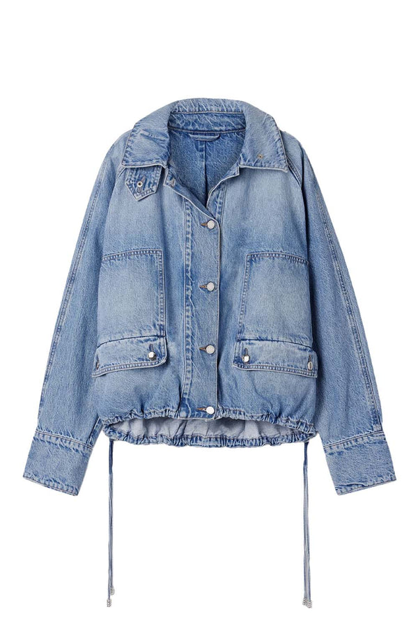 The Harper Balloon Denim Jacket