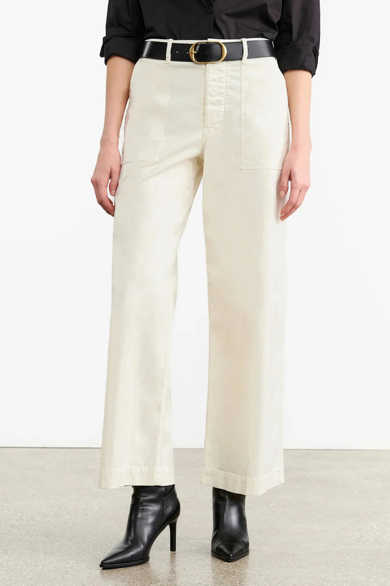 Leon Wide Leg Cotton Pant