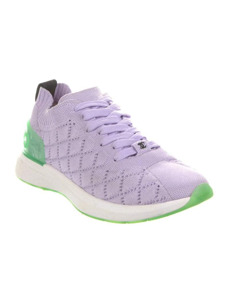 Interlocking CC Logo Sock Sneakers