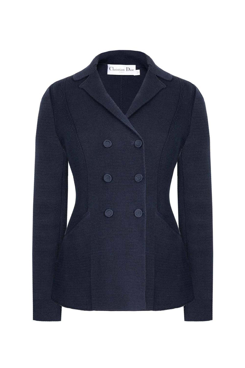 30 Montaigne Knitted Bar Jacket