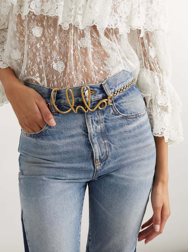 Gold Tone Chloe Belt