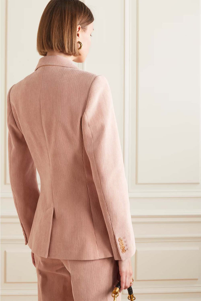 Single-breasted Cotton Corduroy Blazer