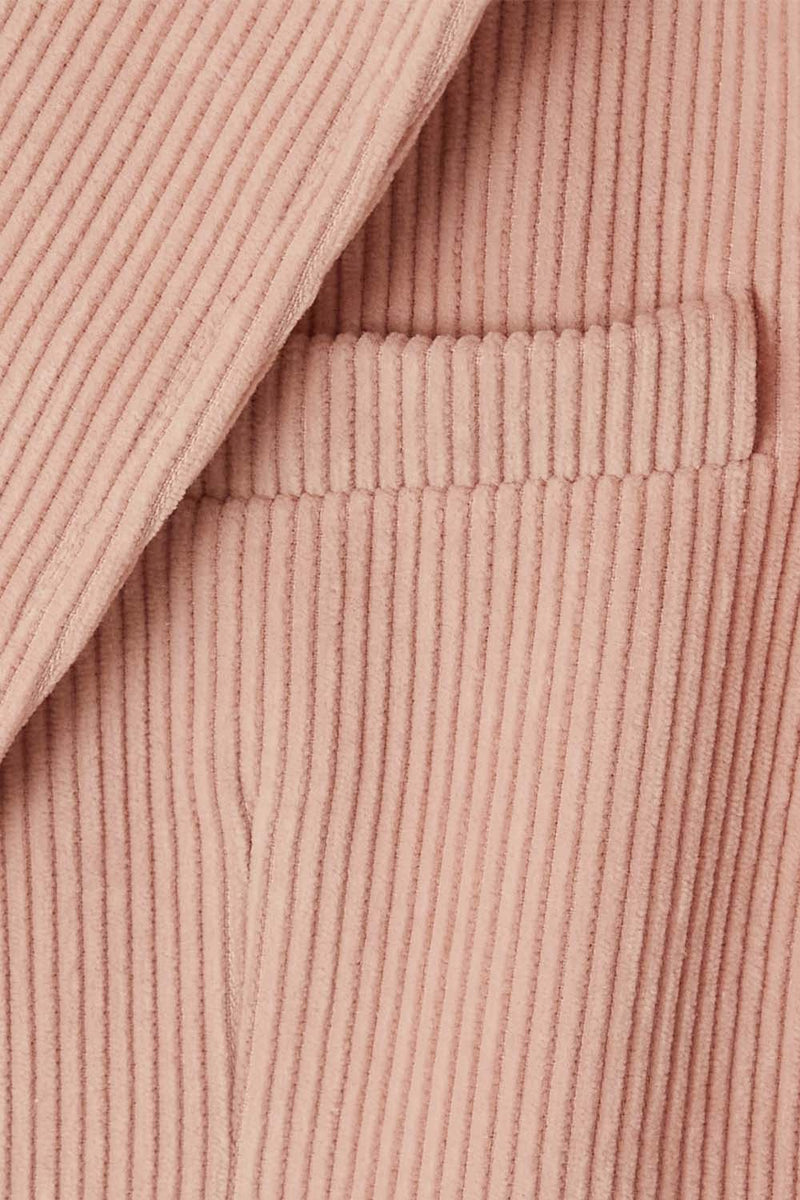 Single-breasted Cotton Corduroy Blazer