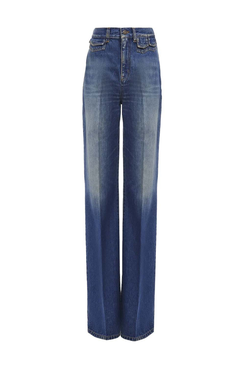 High-rise flare jeans