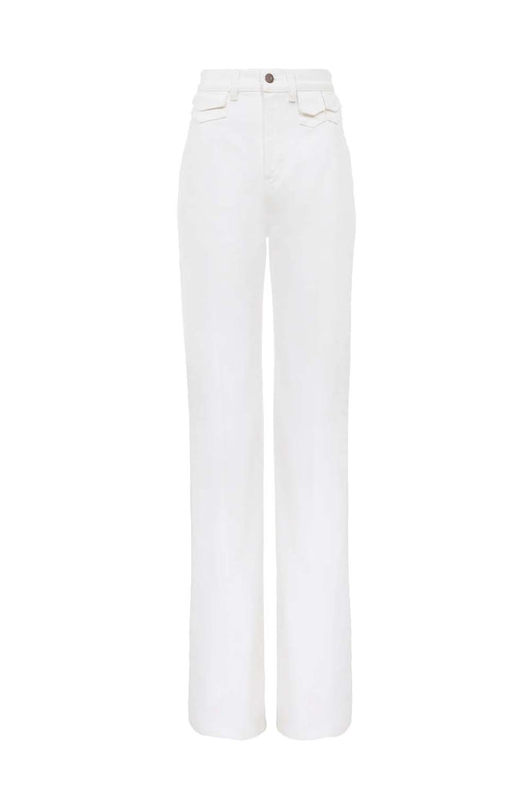 High-rise flare jeans