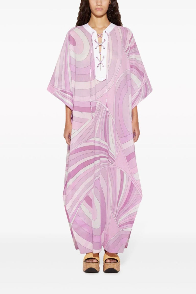 PUCCI COTTON MUSLIN KAFTAN