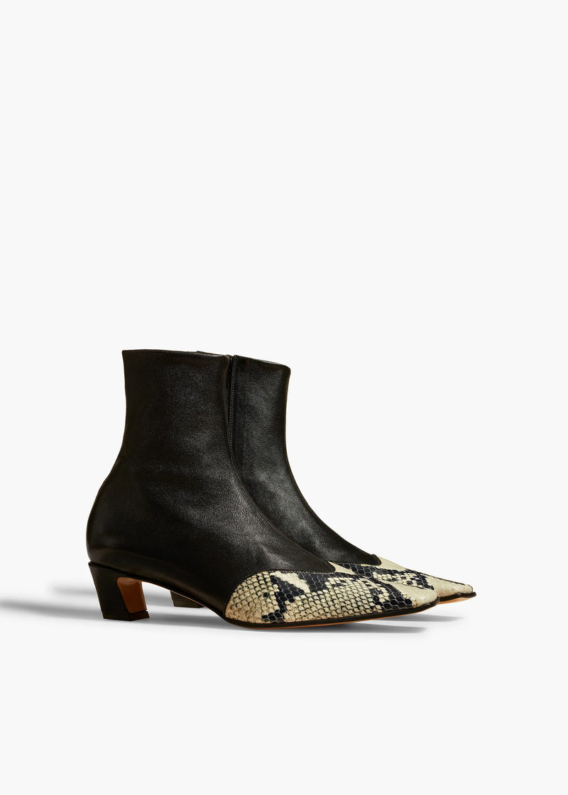 Python-Embossed Nevada Stretch Low Boot