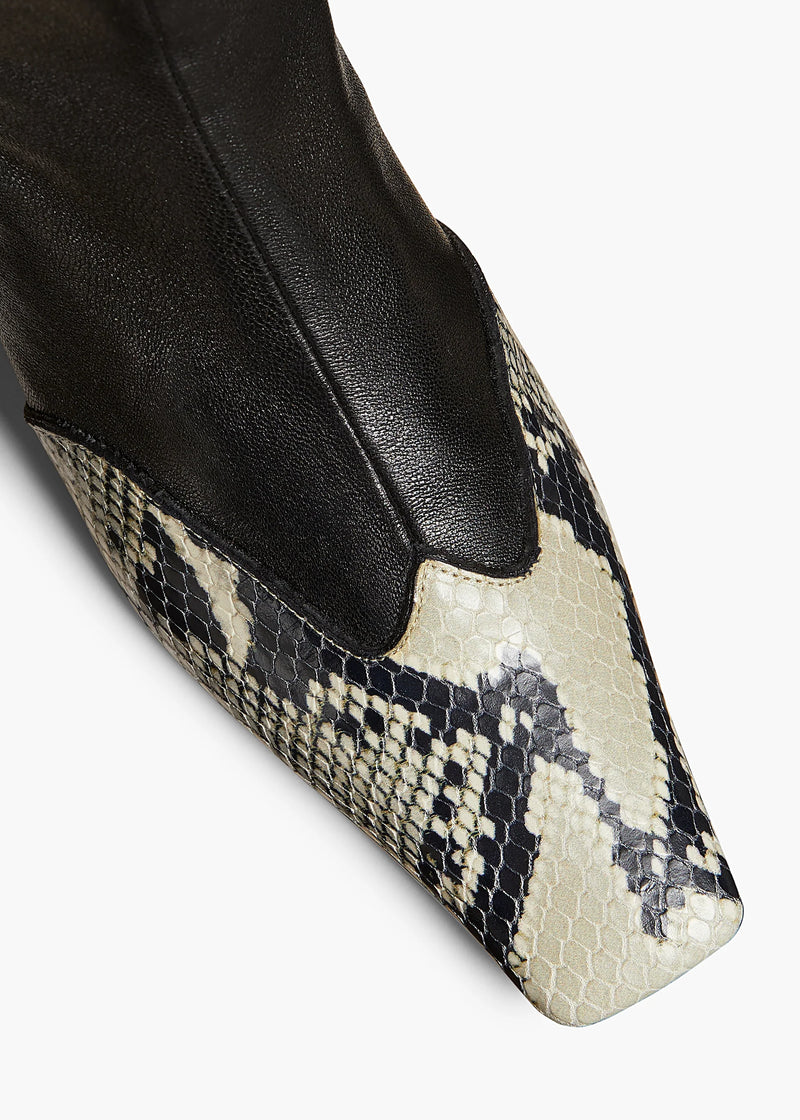 Python-Embossed Nevada Stretch Low Boot
