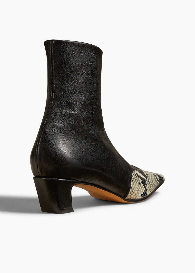 Python-Embossed Nevada Stretch Low Boot