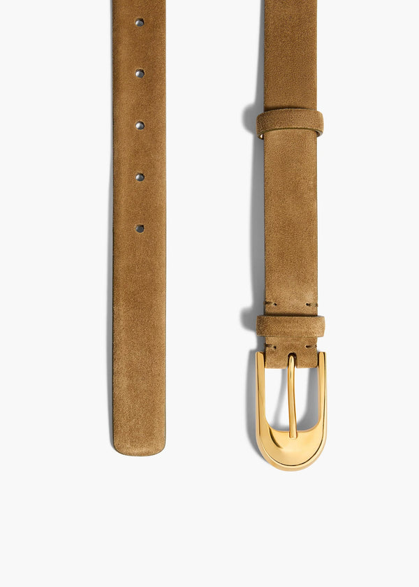 Suede Dome Belt