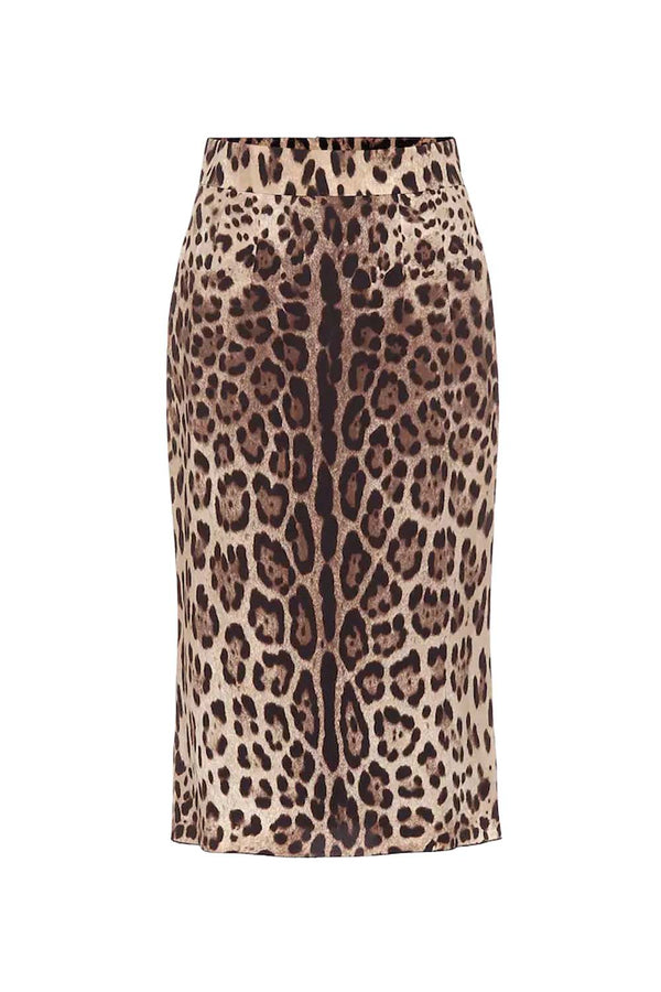 Leopard Pencil Skirt