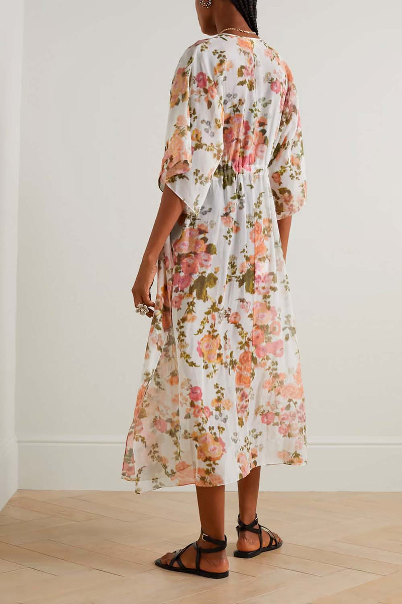 Floral Radmilla Kaftan Dress