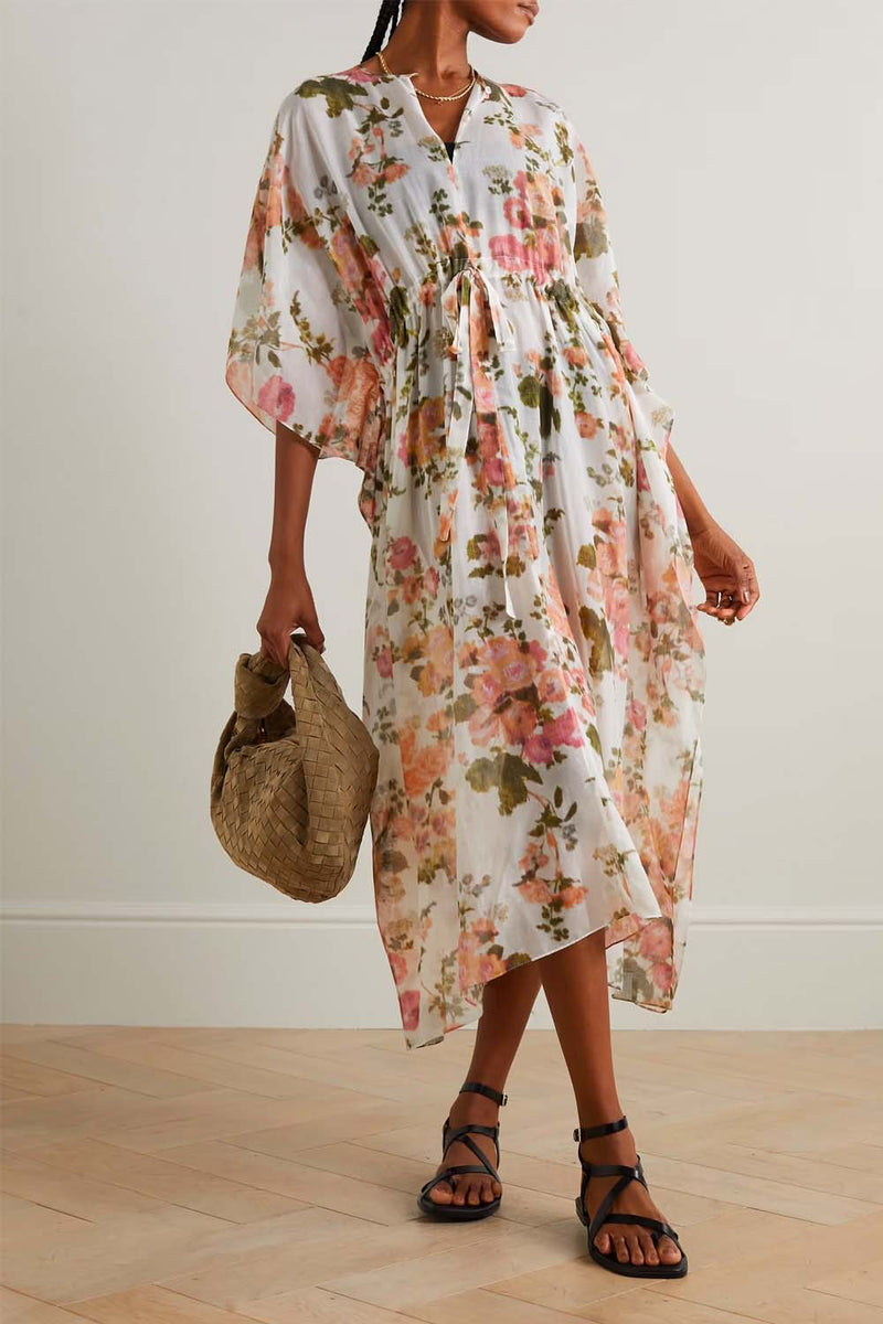 Floral Radmilla Kaftan Dress