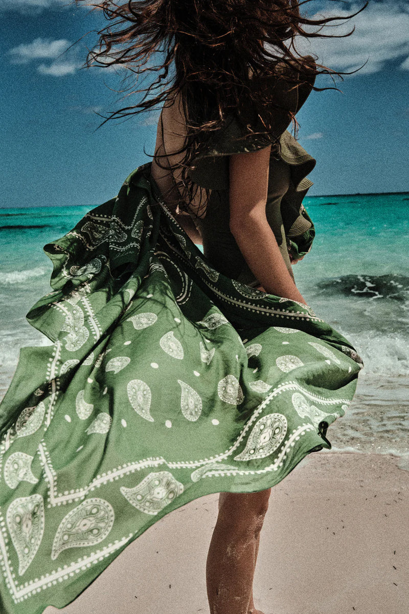 Vibrant Horizons Cotton Pareo