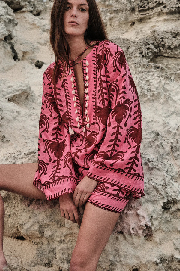 Wild Savannah Mini Tunic Dress
