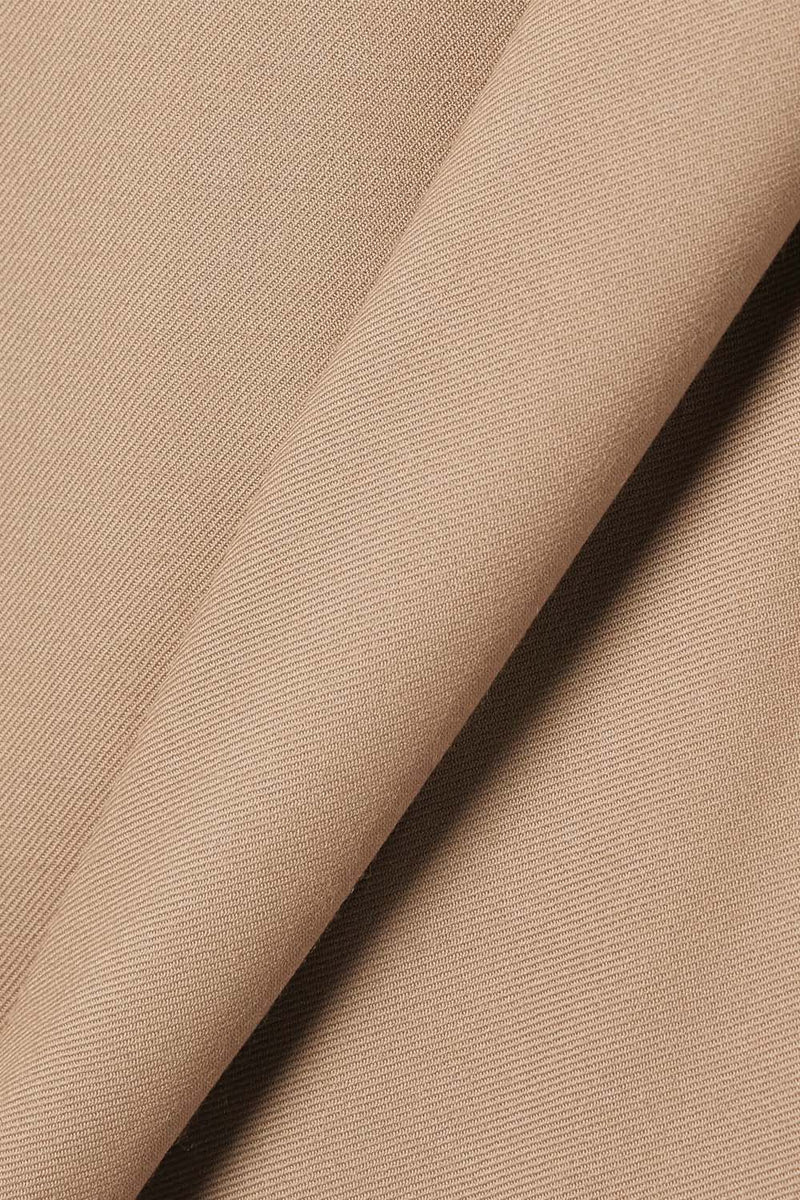 Vesta Wool-Twill Straight-Leg Pants