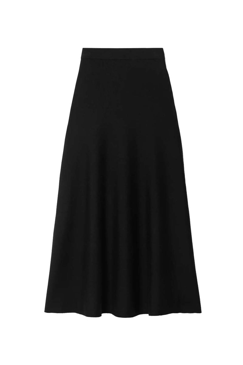 Freddie Wool, Cashmere and Silk-Blend Midi Skirt