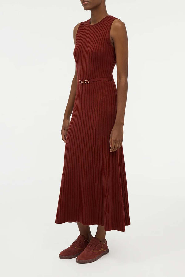 Meier Wool & Cashmere Knit Midi Dress