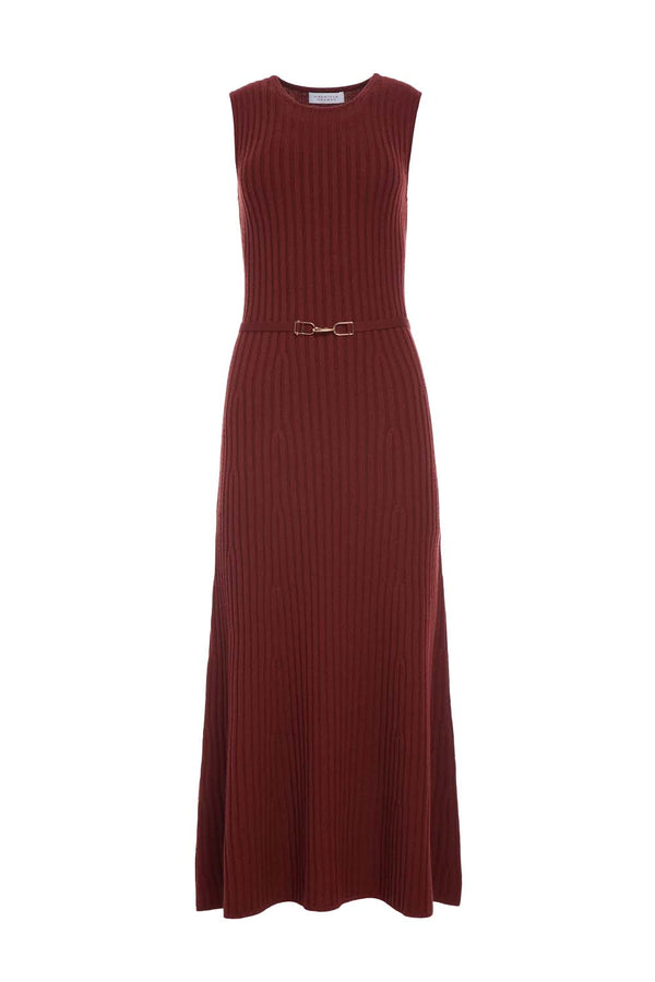 Meier Wool & Cashmere Knit Midi Dress