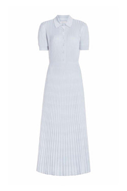 Amor Ribbed Silk & Cashmere-Blend Midi Dress