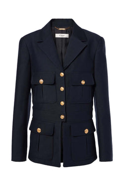 Gold Button Jacket