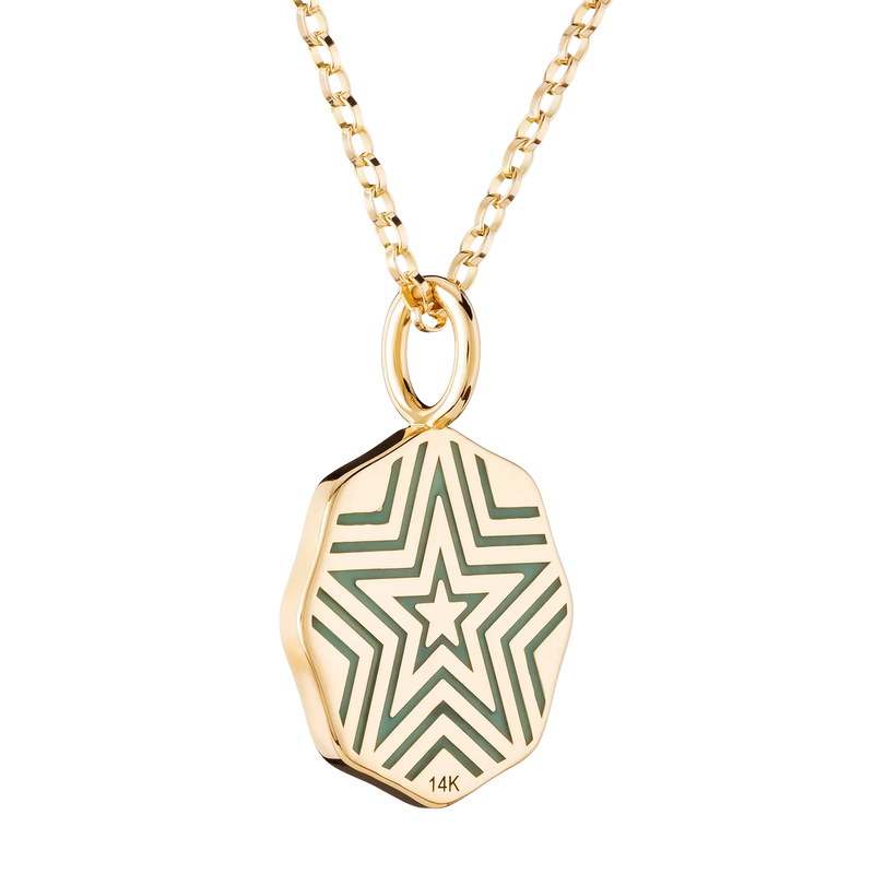Mini Porte Bonheur Charm with Halo