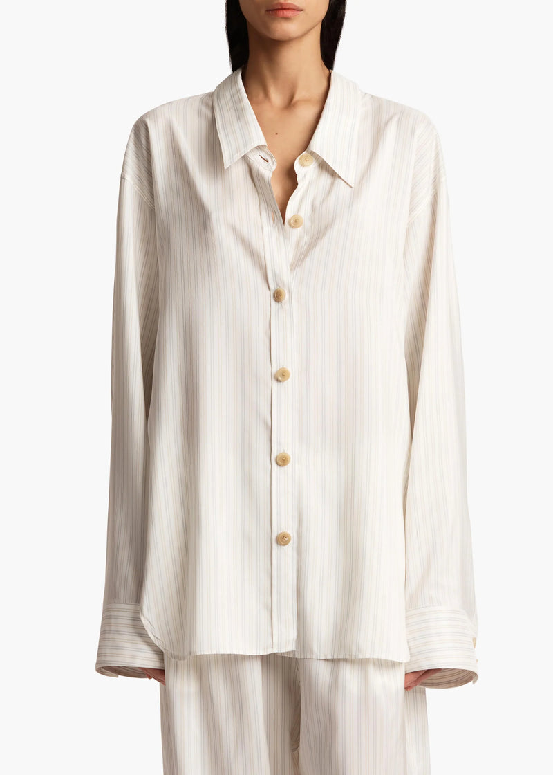 Herschel Stripe Silk Shirt