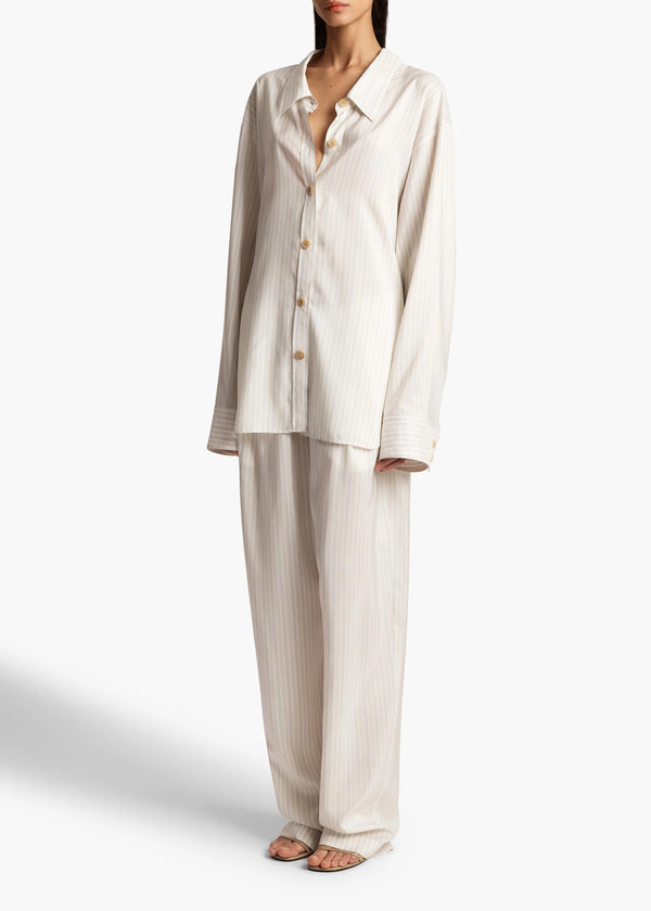 Silk Blend Trenton Pants