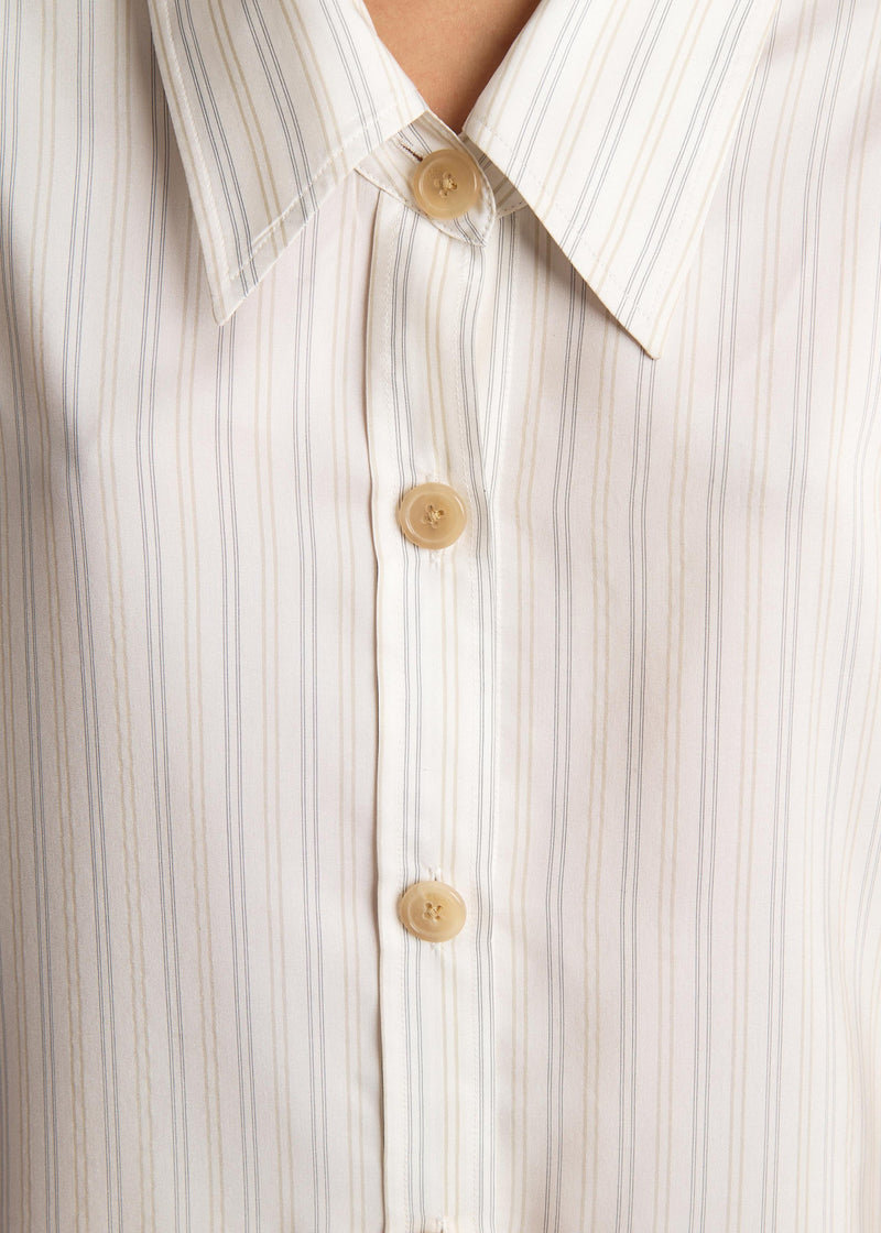 Herschel Stripe Silk Shirt